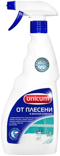 Unicum антибактериальное средство от плесени в ванной комнате спрей (500 мл)