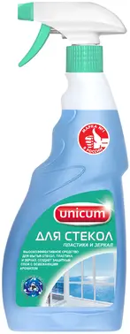 Unicum средство для стекол, пластика и зеркал (500 мл)