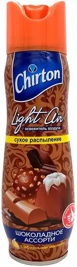 Чиртон Light Air Шоколадное Ассорти освежитель воздуха с эфирными маслами аэрозоль (300 мл)