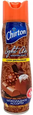 Чиртон Light Air Шоколадное Ассорти освежитель воздуха с эфирными маслами аэрозоль (300 мл)