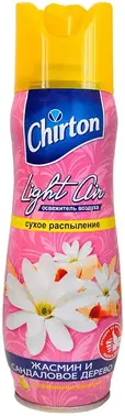 Чиртон Light Air Жасмин и Сандаловое Дерево освежитель воздуха с эфирными маслами аэрозоль (300 мл)