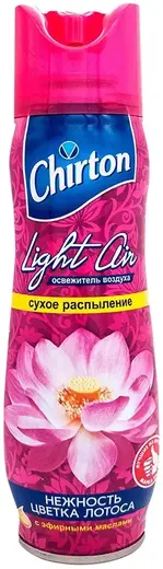 Чиртон Light Air Нежность Цветка Лотоса освежитель воздуха с эфирными маслами аэрозоль (300 мл)