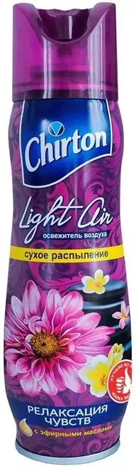 Чиртон Light Air Релаксация Чувств освежитель воздуха с эфирными маслами аэрозоль (300 мл)