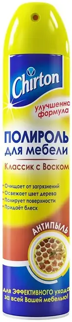 Чиртон Антипыль-Классик с Воском полироль для мебели (300 мл)