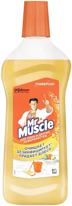 Мистер Мускул Цитрусовый Коктейль универсальное средство для пола и других поверхностей (500 мл)