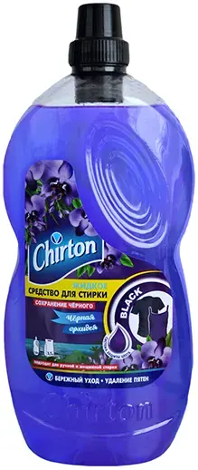 Чиртон Black Черная Орхидея жидкое средство для стирки черных тканей (1.81 л)
