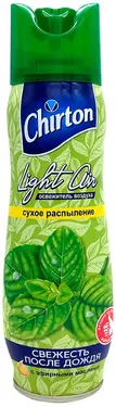 Чиртон Light Air Свежесть После Дождя освежитель воздуха с эфирными маслами аэрозоль (300 мл)