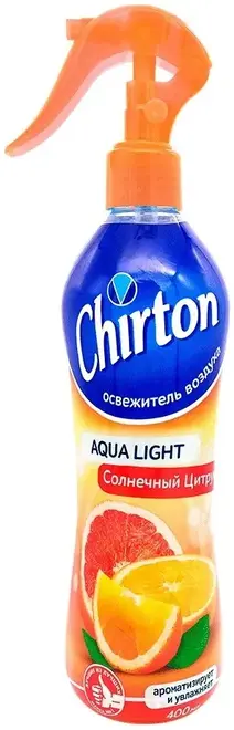 Чиртон Aqua Light Солнечный Цитрус освежитель воздуха спрей (400 мл)