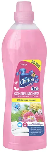 Чиртон Цветочная Поляна кондиционер-ополаскиватель для белья 4 в 1 (1 л)
