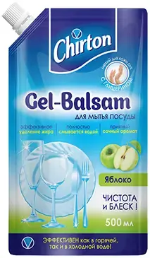Чиртон Gel-Balsam Яблоко средство для мытья посуды (500 мл)