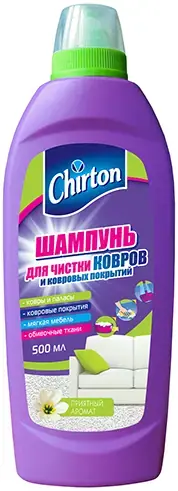 Чиртон Приятный Аромат шампунь для чистки ковров и ковровых покрытий (500 мл)