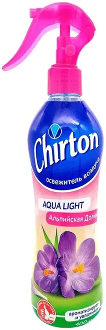Чиртон Aqua Light Альпийская Долина освежитель воздуха спрей (400 мл)