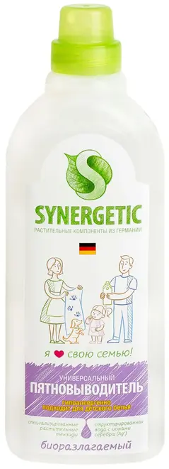 Синергетик универсальный пятновыводитель гипоаллергенный (1 л)