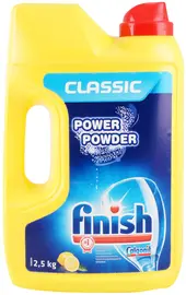 Finish Classic Power Powder Лимон порошок для посудомоечных машин (2.5 кг)