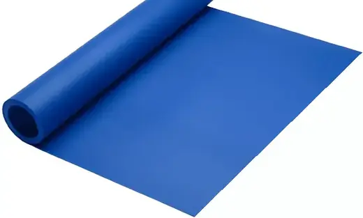 Изолон 500 Colour классический физически сшитый пенополиэтилен (рулон) №3002 (0.75*100 м/2 мм 33 кг/1 м3) синий B543