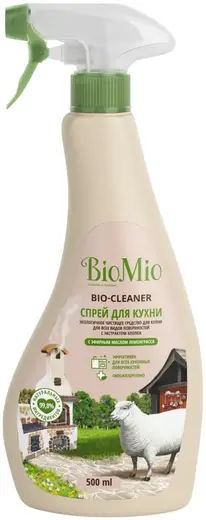 Biomio Bio-Cleaner с Эфирным Маслом Лемонграсса спрей для кухни (500 мл)