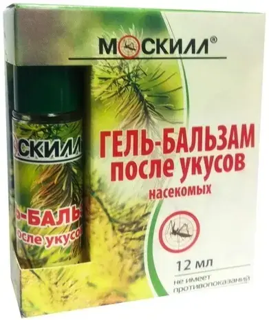 Москилл гель-бальзам после укусов насекомых (12 мл)