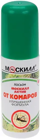 Москилл Актив лосьон спрей от комаров (100 мл)