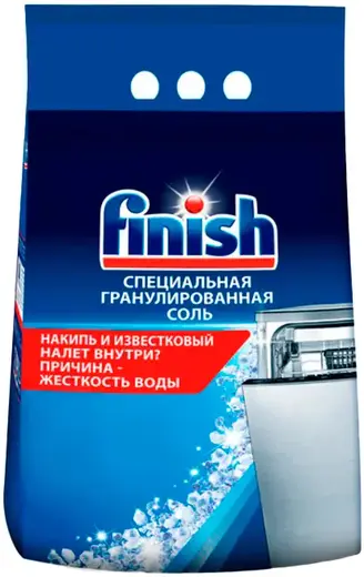 Finish специальная гранулированная соль для посудомоечной машины (3 кг)