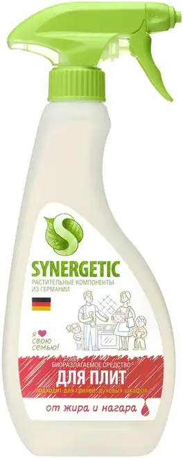 Синергетик средство для плит от жира и нагара (500 мл)