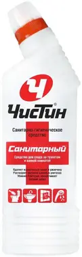 Чистин Санитарный гель-средство для ухода за туалетом и ванной комнатой (750 мл)