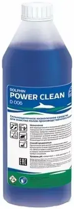 Dolphin Power Clean D 006 средство для периодической и генеральной очистки полов (1 л)
