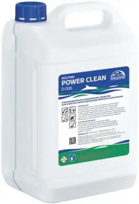Dolphin Power Clean D 006 средство для периодической и генеральной очистки полов (5 л)