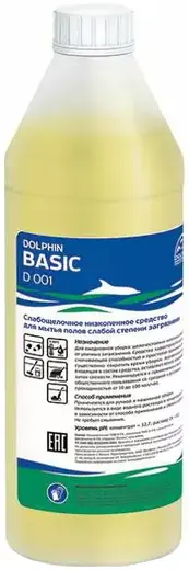 Dolphin Basic Plus D 002 средство для ежедневного и периодического мытья полов (1 л)