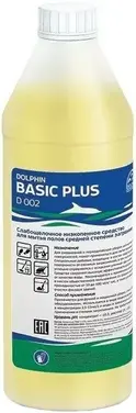 Dolphin Basic Plus D 002 средство для ежедневного и периодического мытья полов (1 л)