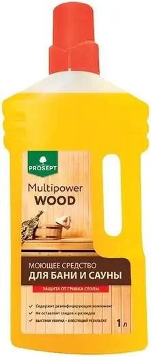 Просепт Multipower Wood моющее средство для бани и сауны (1 л)
