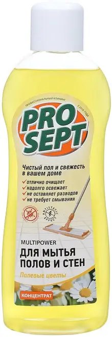 Просепт Multipower Полевые Цветы концентрат для мытья полов и стен (800 мл)