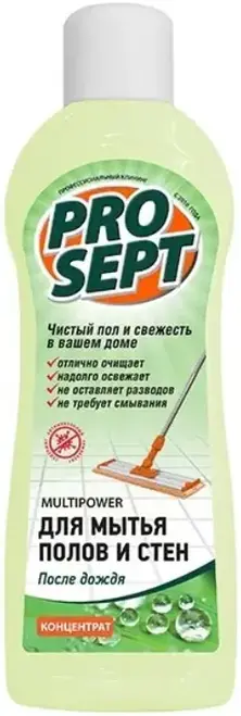 Просепт Multipower После Дождя концентрат для мытья полов и стен (800 мл)