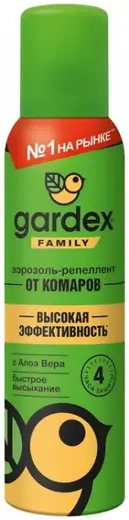 Gardex Family с Алоэ Вера аэрозоль-репеллент от комаров (150 мл)