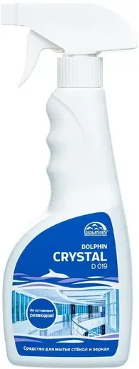 Dolphin Crystal D 019 средство для мытья стеклянных и зеркальных поверхностей (500 мл)