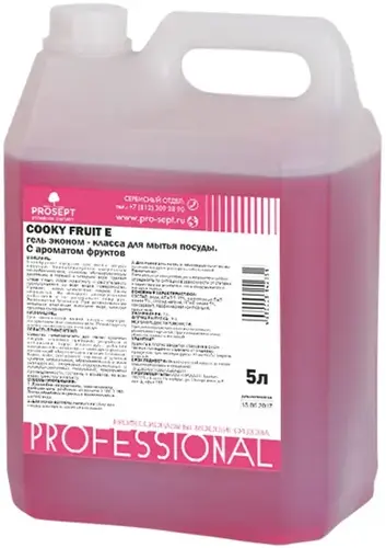 Просепт Professional Cooky Fruit E гель эконом-класса для мытья посуды вручную (5 л)