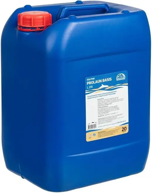 Dolphin Prolaun Basis L 210 концентрированное средство для стирки в жесткой воде (20 л)