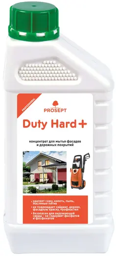 Просепт Professional Duty Hard+ концентрат для мытья фасадов и дорожных покрытий (1 л)