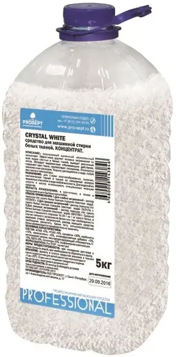 Просепт Professional Crystal White средство для стирки белых тканей концентрат (5 кг)