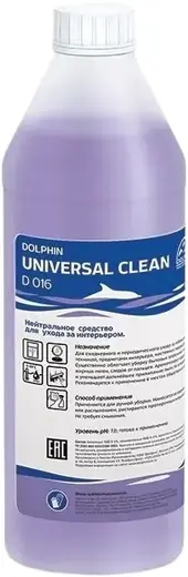 Dolphin Universal Clean D 016 нейтральное средство для ухода за интерьером (1 л)