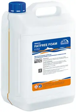 Dolphin Imnova Fatfree Foam D 053 средство для мытья мягких металлов на пищевом производстве (5 л)