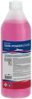 Dolphin Sani Power Gel D 066 гелеобразное средство для удаления минеральных отложений (1 л)