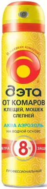 Дэта Extrime Aqua аэрозоль от комаров, клещей, мошек и слепней (75 мл)