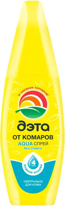Дэта Aqua спрей от комаров без спирта (100 мл)