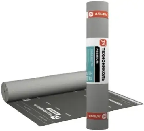 Технониколь Premium Альфа Вент 180 гидро-ветрозащитная диффузионная мембрана (1.5*50 м)