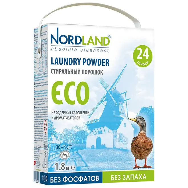 Nordland стиральный порошок (1.8 кг)