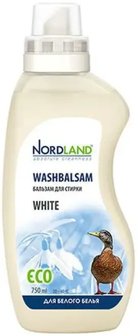 Nordland White бальзам для стирки белого белья (750 мл)