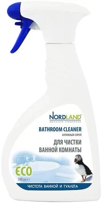 Nordland активный спрей для чистки ванной комнаты (500 мл)