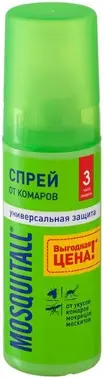 Москитол Универсальная Защита спрей от укусов комаров, мокрецов, москитов (100 мл)