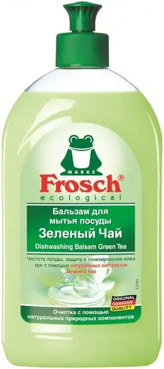 Frosch Зеленый Чай бальзам для мытья посуды (500 мл)
