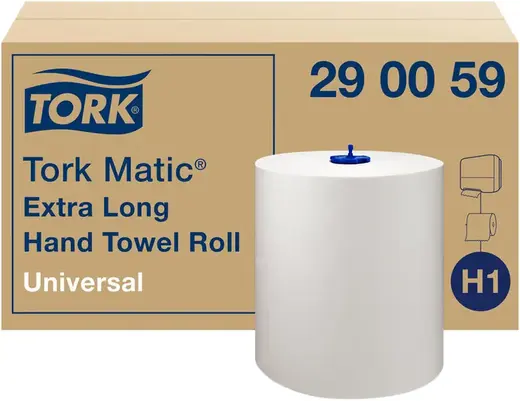 Tork Matic Universal H1 полотенца бумажные в рулонах ультрадлина (280 м)